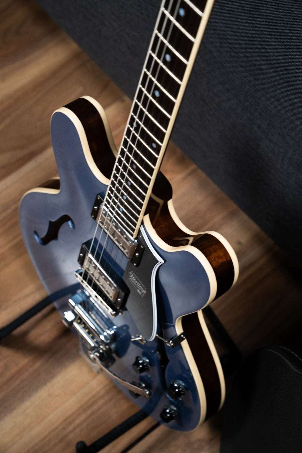 Heritage Standard Collection H-535 Electric Guitar w/Case - Pelham Blue - Bigsby (Lollartrons)