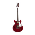 Harmony Standard Comet Electric Guitar W/MONO Vertigo Bag  - Transparent Red