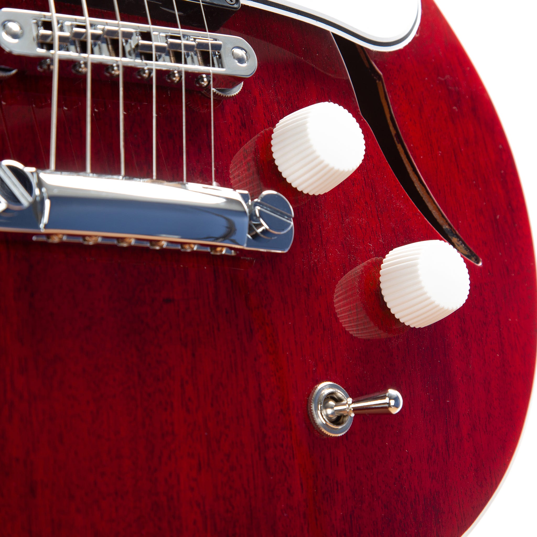 Harmony Standard Comet Electric Guitar W/MONO Vertigo Bag  - Transparent Red