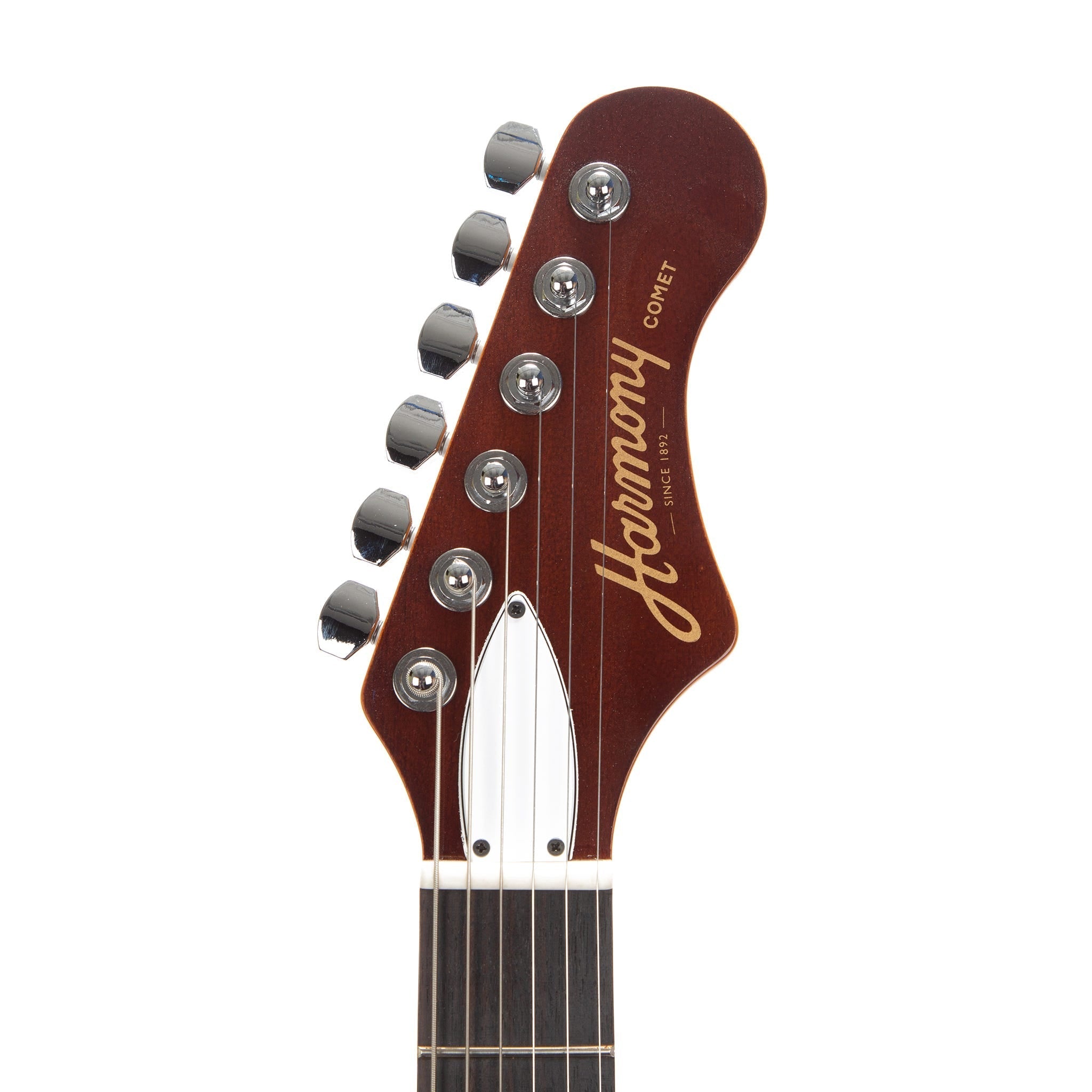 Harmony Standard Comet Electric Guitar W/MONO Vertigo Bag  - Transparent Red