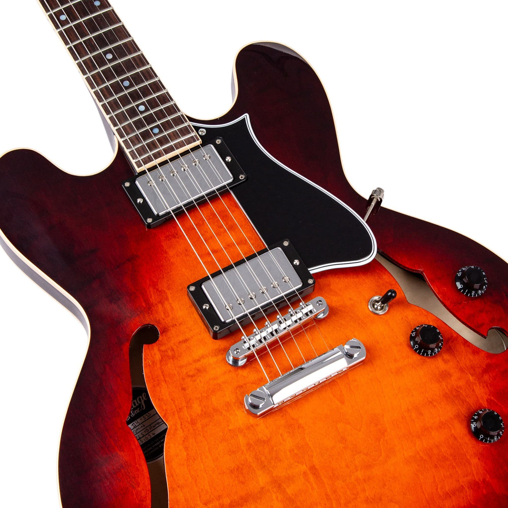 Heritage Standard II Collection H-535 Electric Guitar w/Case - Chestnut Burst