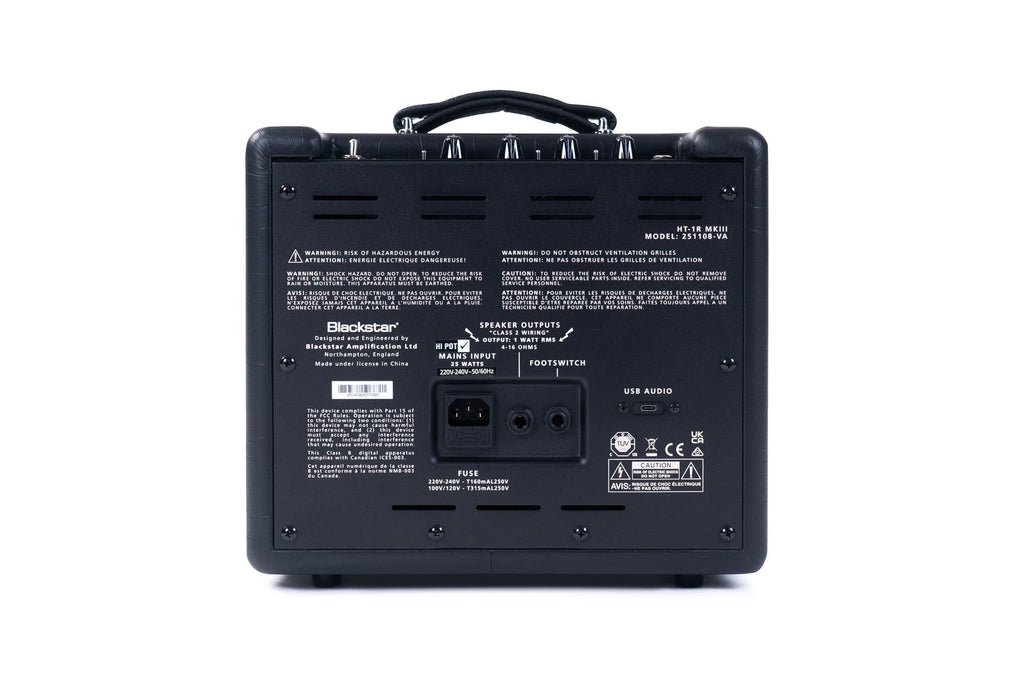 Blackstar HT-1R MKIII - 1W 1X8" Valve Combo w/Reverb