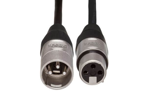 Hosa XLR M - XLR F Pro Series Microphone Cable - 20ft (HXX020)
