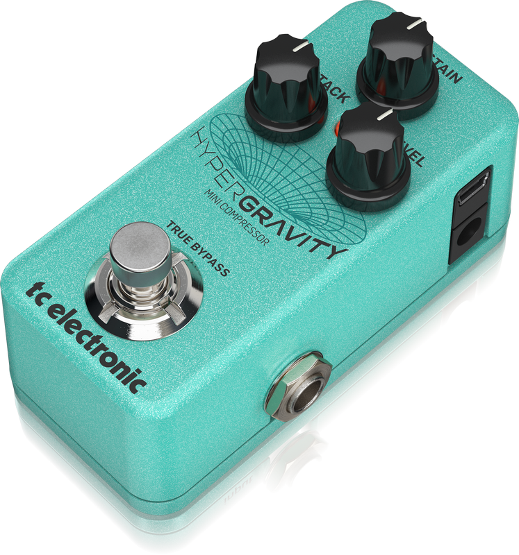 TC Electronic HyperGravity MINI Compressor Pedal