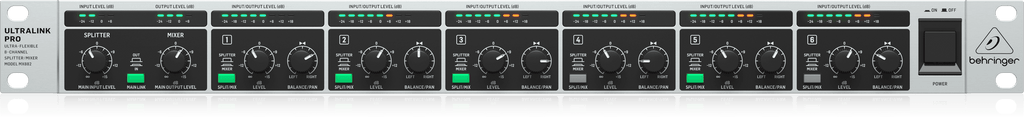 Behringer Ultralink Pro MX882 V2 8-Channel Splitter/Mixer