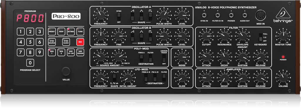 Behringer PRO800 Analog 8-Voice Polyphonic Synth