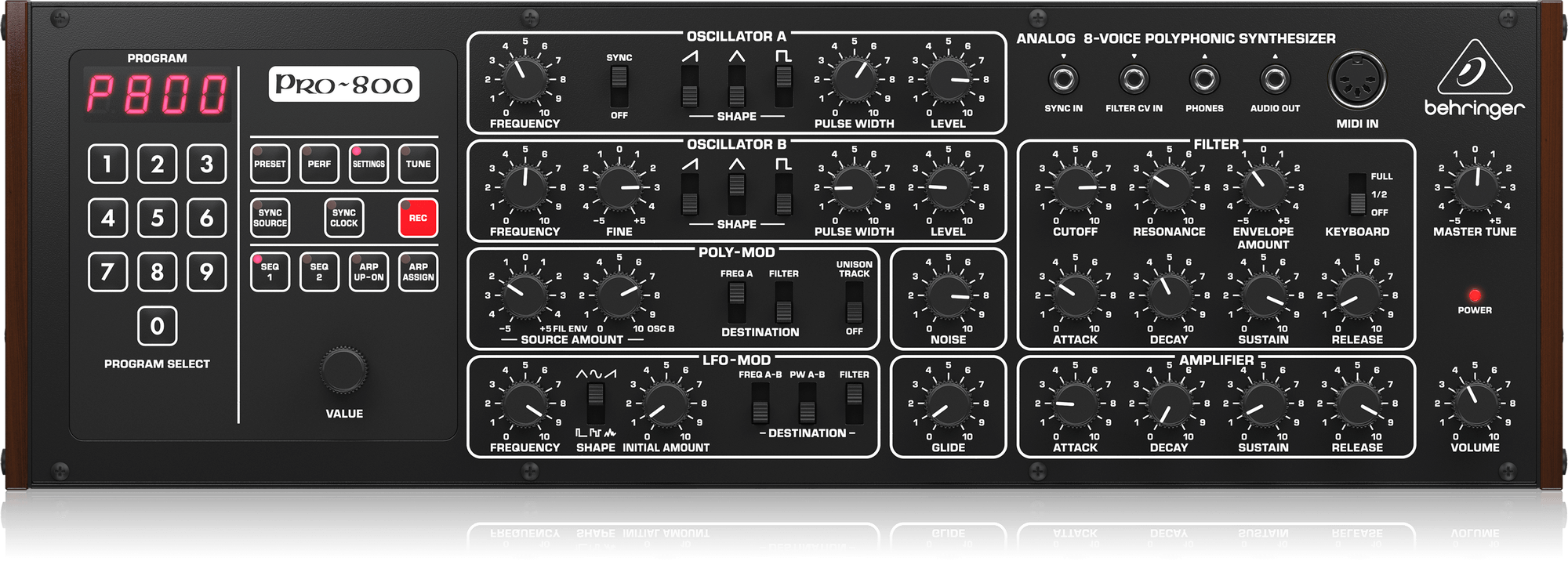 Behringer PRO800 Analog 8-Voice Polyphonic Synth