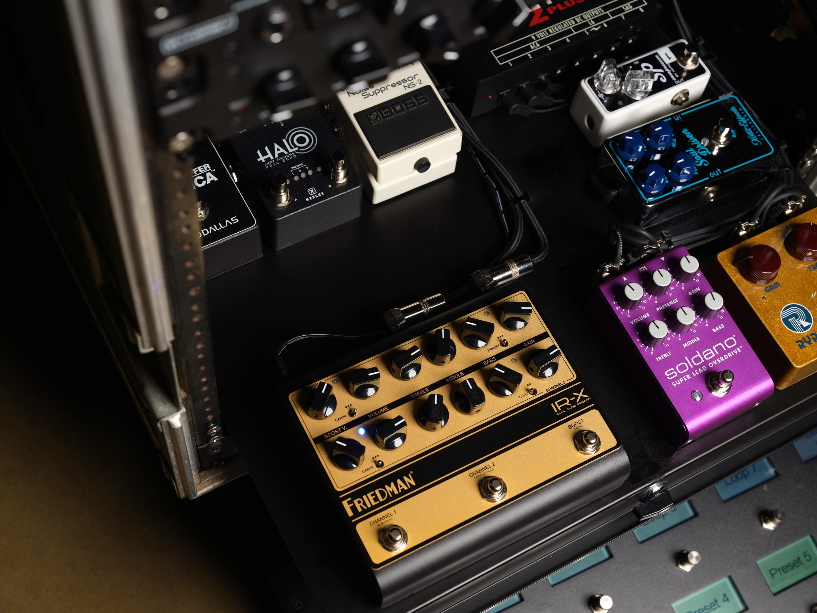 Friedman IR-X Dual Tube High Voltage Preamp Pedal