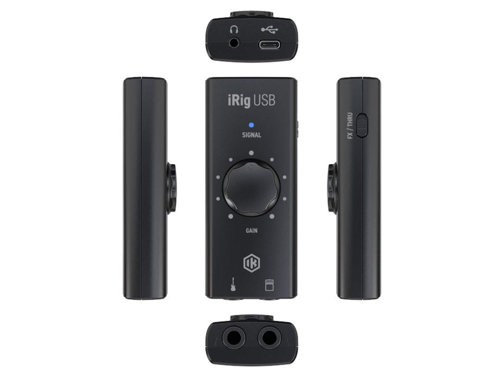 IK Multimedia iRig USB Guitar Interface for Mac/PC (USB-C)
