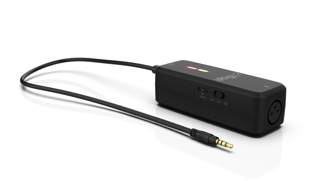 IK Multimedia iRig PRE2 XLR Microphone Interface / Preamp