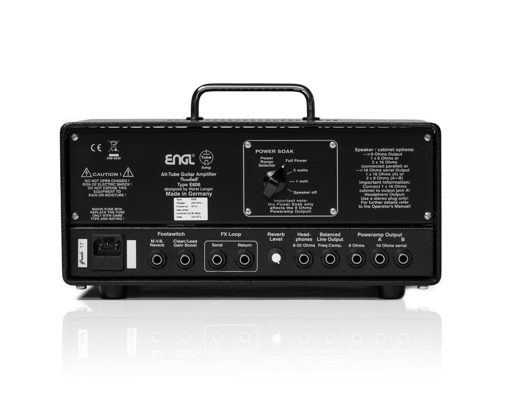 Engl E606 Ironball 20w Guitar Amp Head w/Reverb + Powersoak
