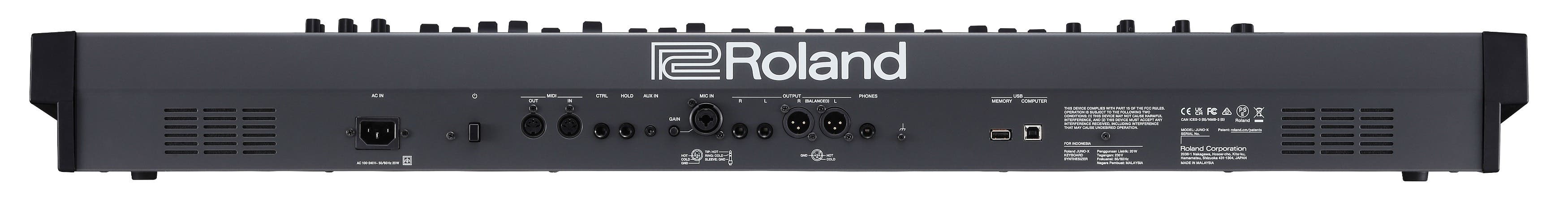Roland JUNO-X 61-key Programmable Polyphonic Synthesizer
