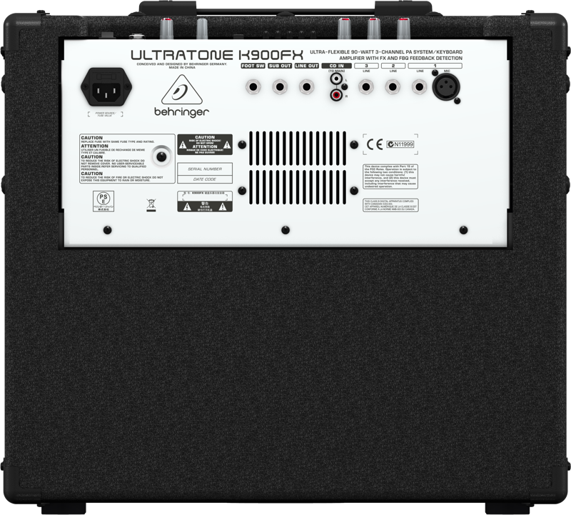 Behringer Ultratone K900FX Keyboard Amplifier