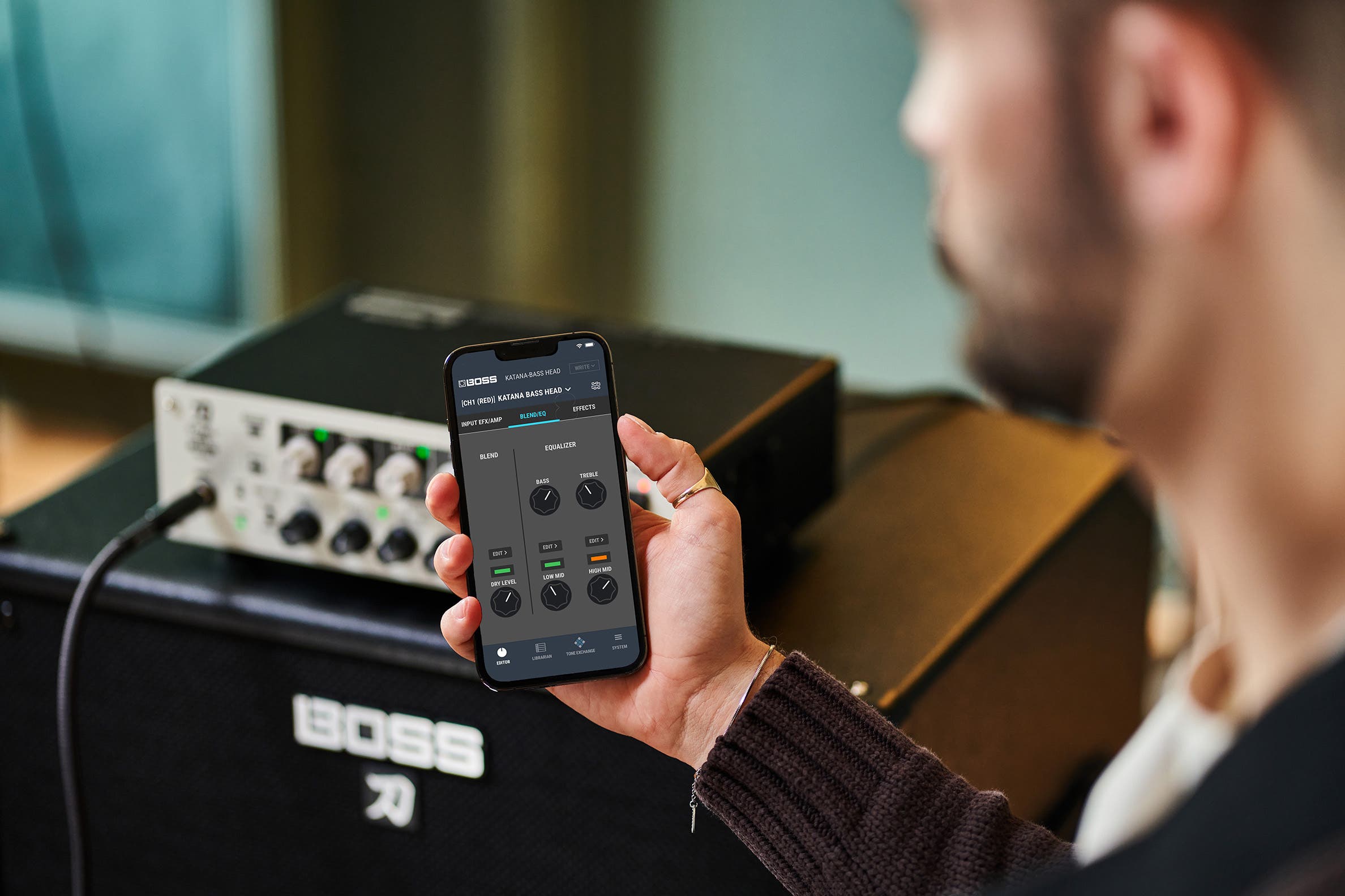 Boss Katana 500 Bass Amp Head (KTN500BHD)