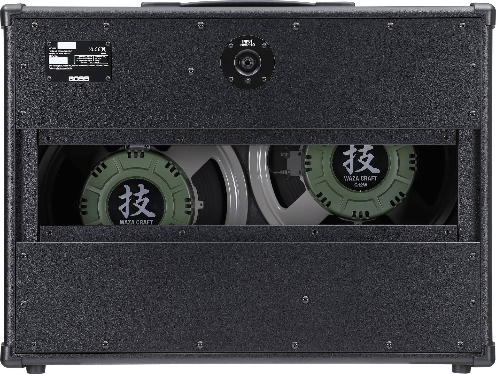 Boss Katana 2x12 WAZA Speaker Cabinet (KTNC212W)