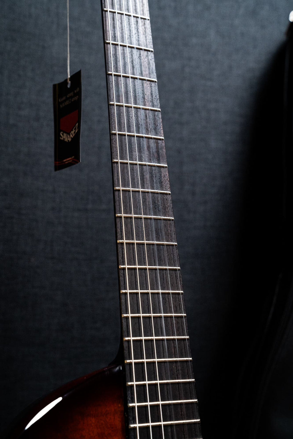 Katoh Hispania Chambered Solidbody Nylon String Guitar w/Bag - Cognac