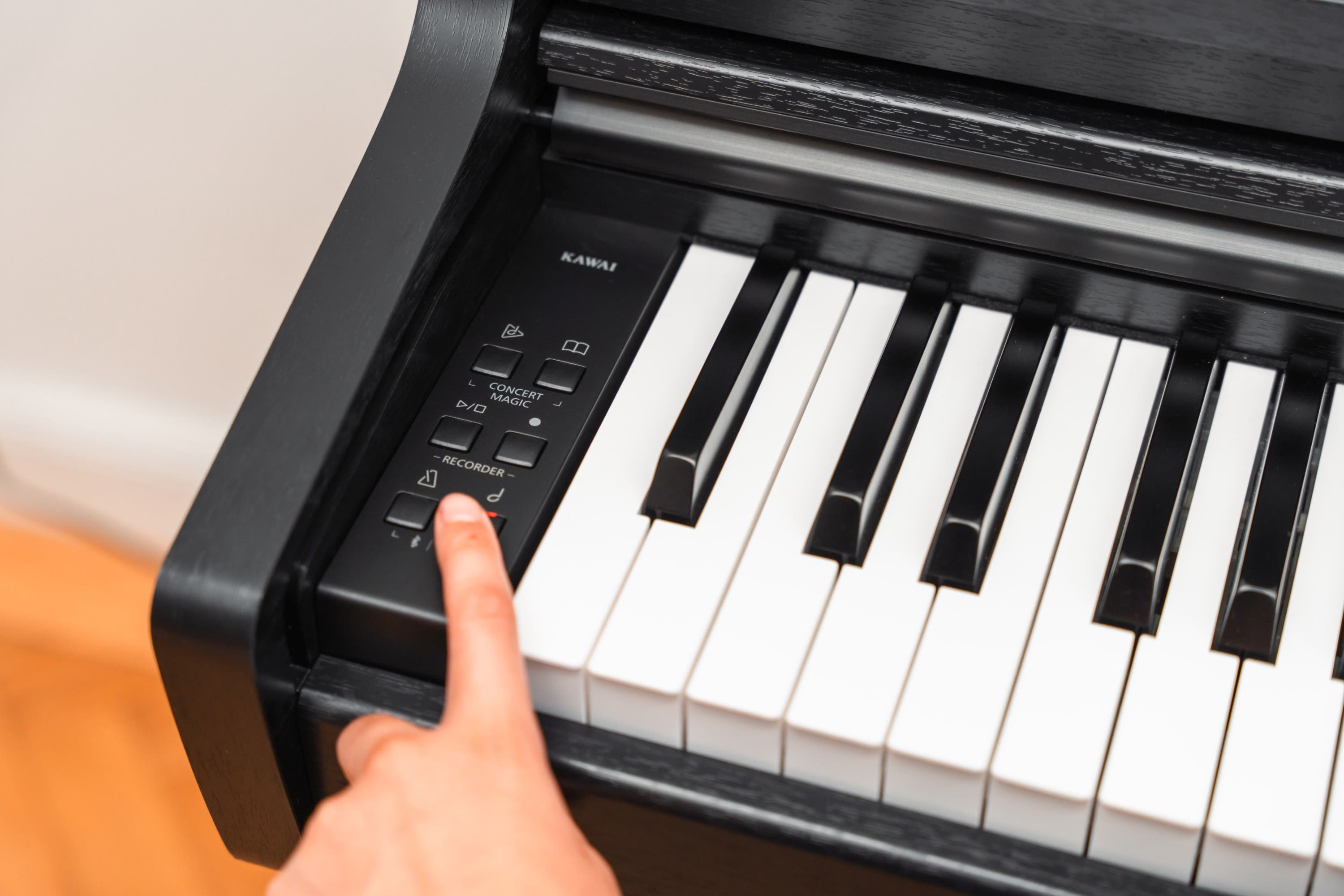Kawai CX202ES Digital Piano w/Matching Bench - Ebony Satin