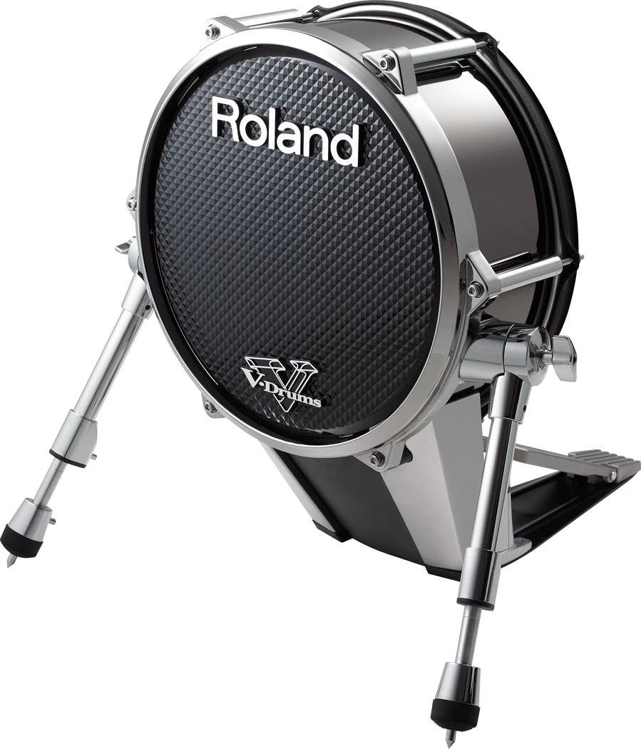 Roland KD-140BC Kick Trigger Pad - Black Chrome (KD140BC)