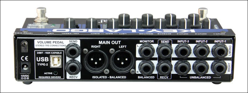 Radial Key-Largo Keyboard Mixer and Performance Pedal