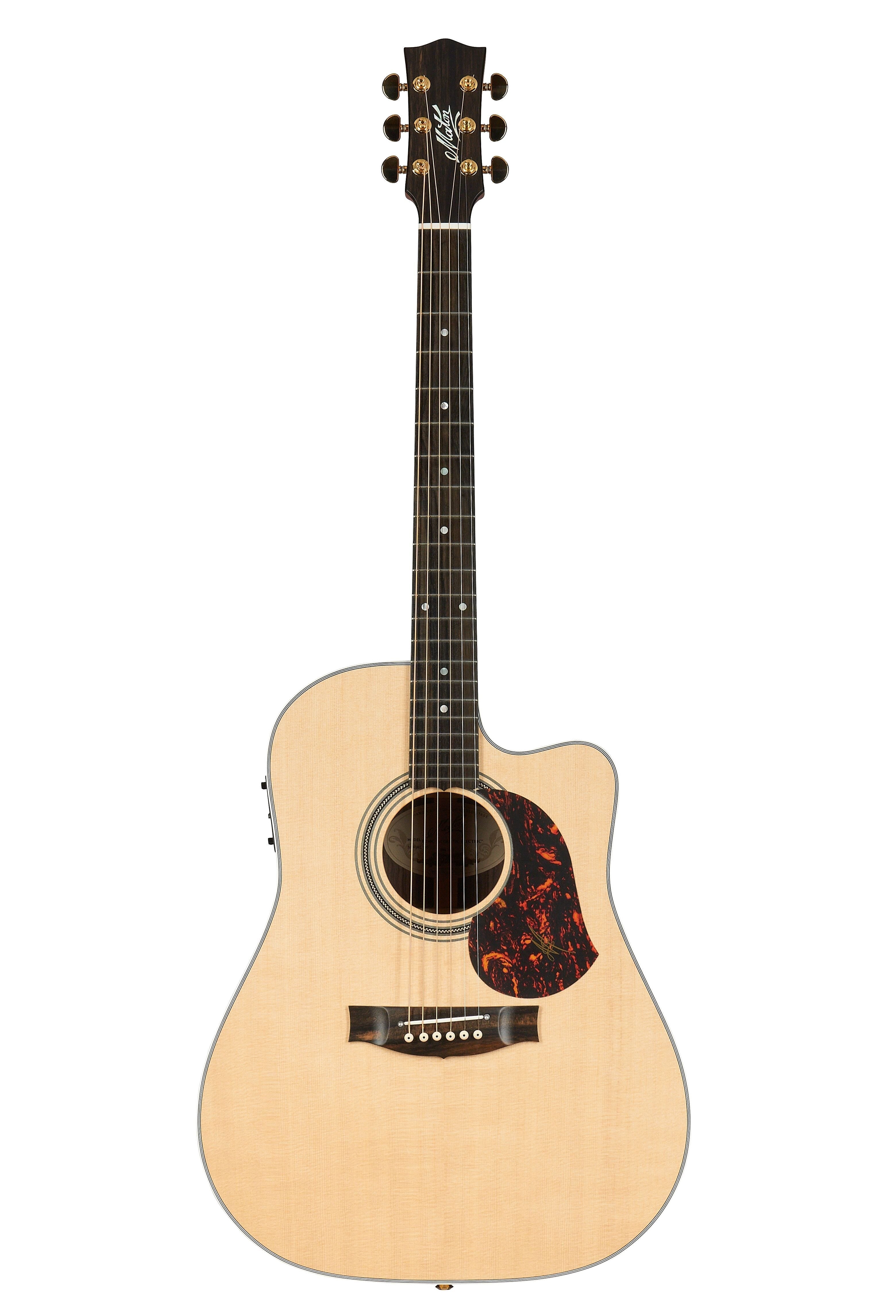 Maton ER90C Acoustic Electric Guitar w/Case - Natural Satin