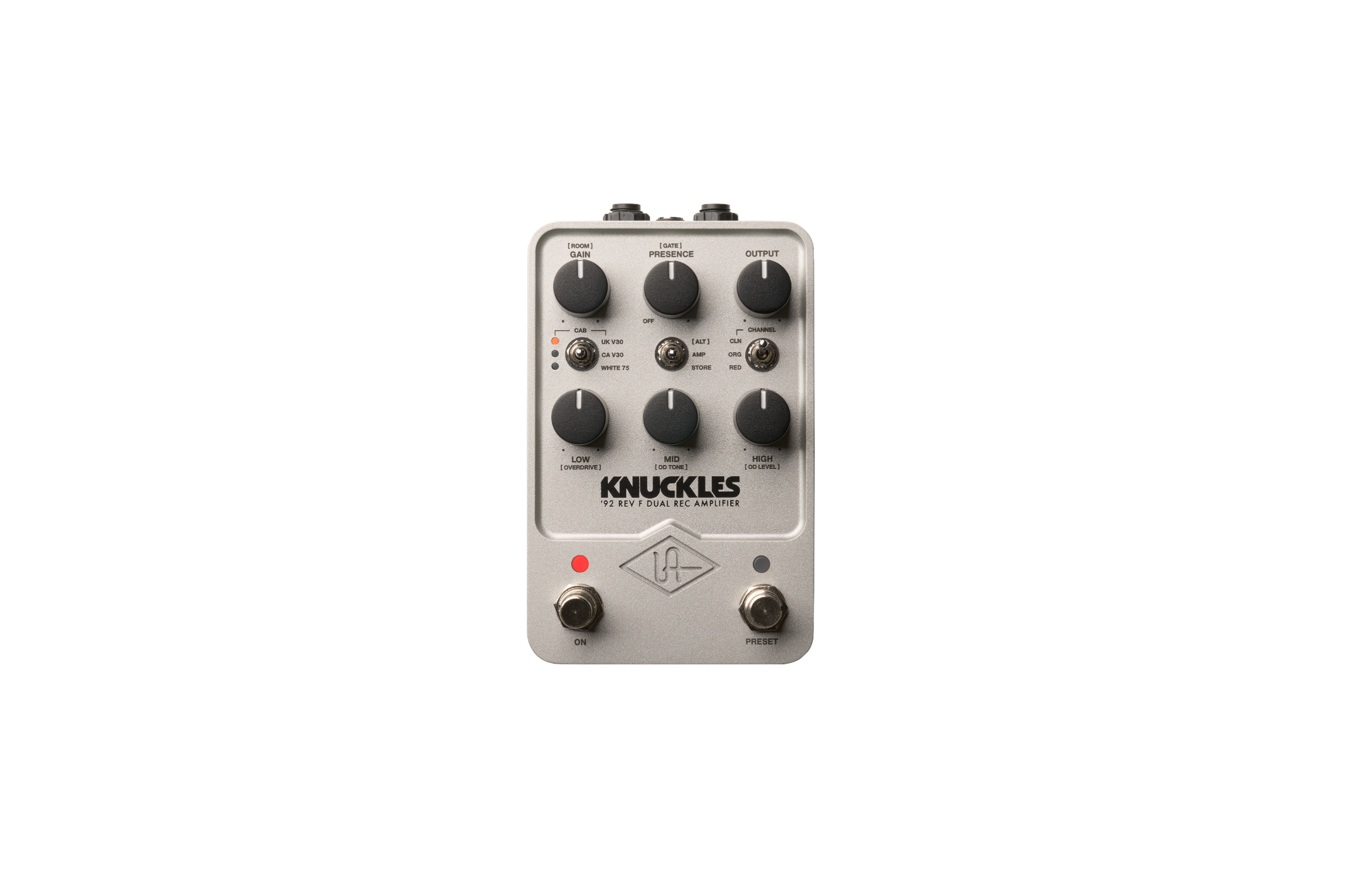 Universal Audio UAFX Knuckles '92 Rev F Dual Rec Amplifier Pedal