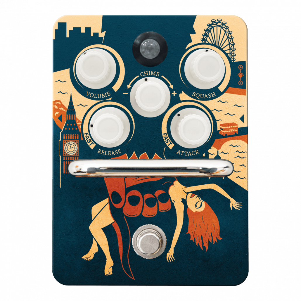 Orange Kongpressor Class A Compressor pedal