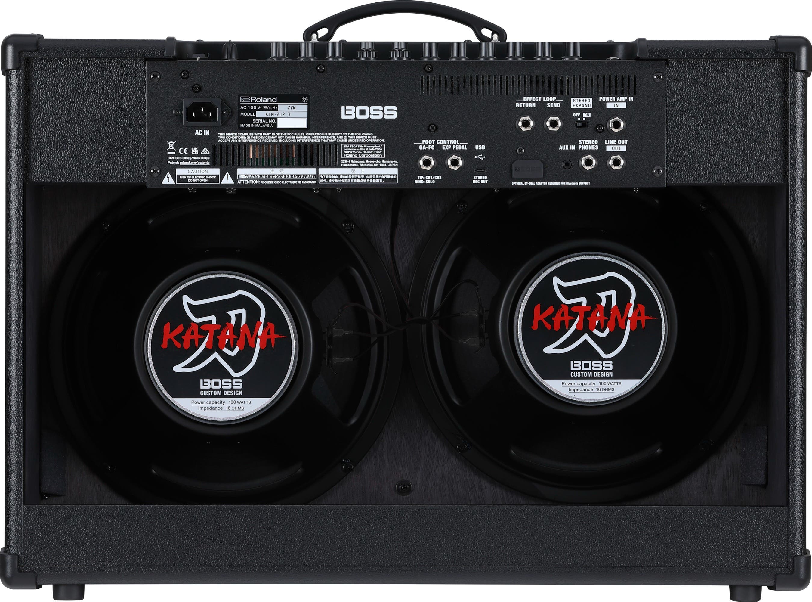 Boss Katana 100/212 Gen 3 2x12 Guitar Amp (KTN2123)
