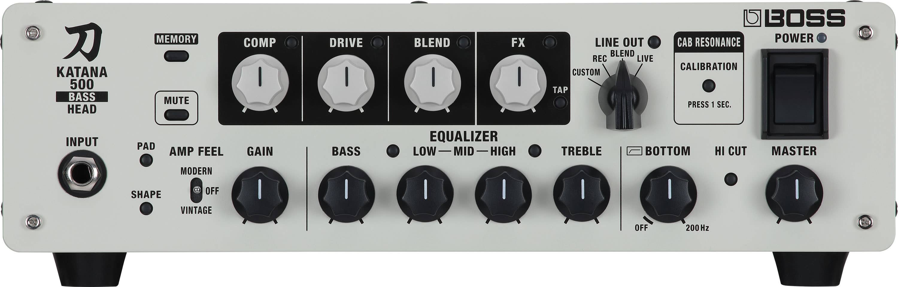 Boss Katana 500 Bass Amp Head (KTN500BHD)