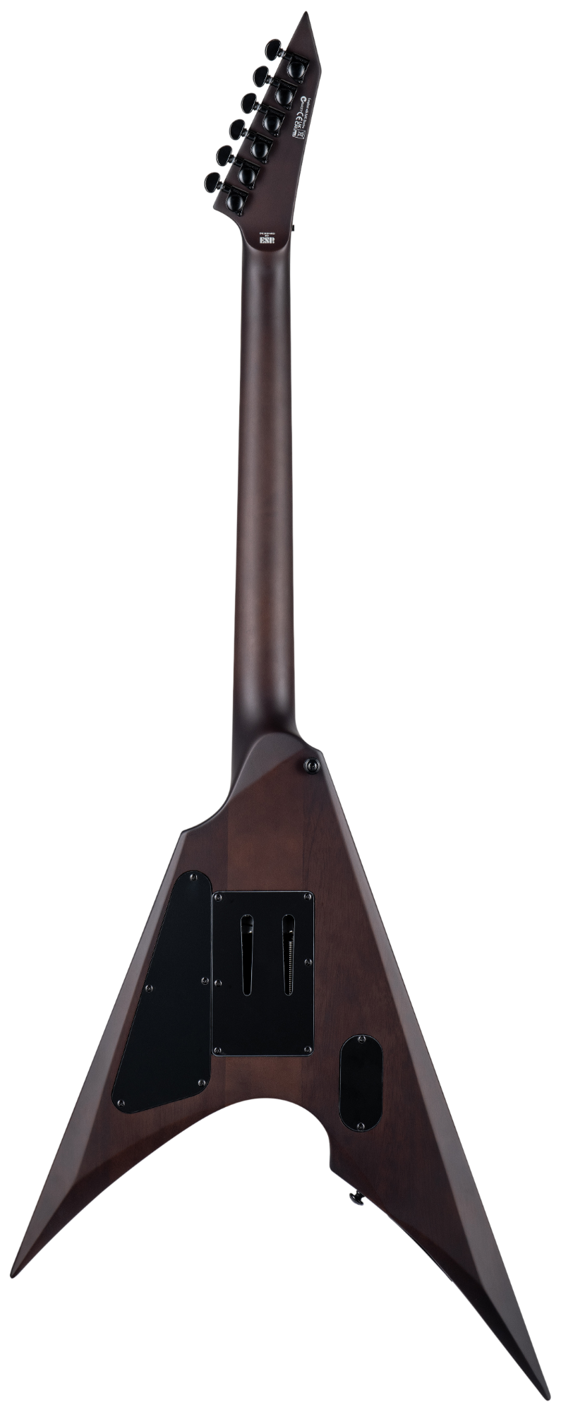ESP LTD Arrow 1000 QM - Dark Brown Sunburst Satin