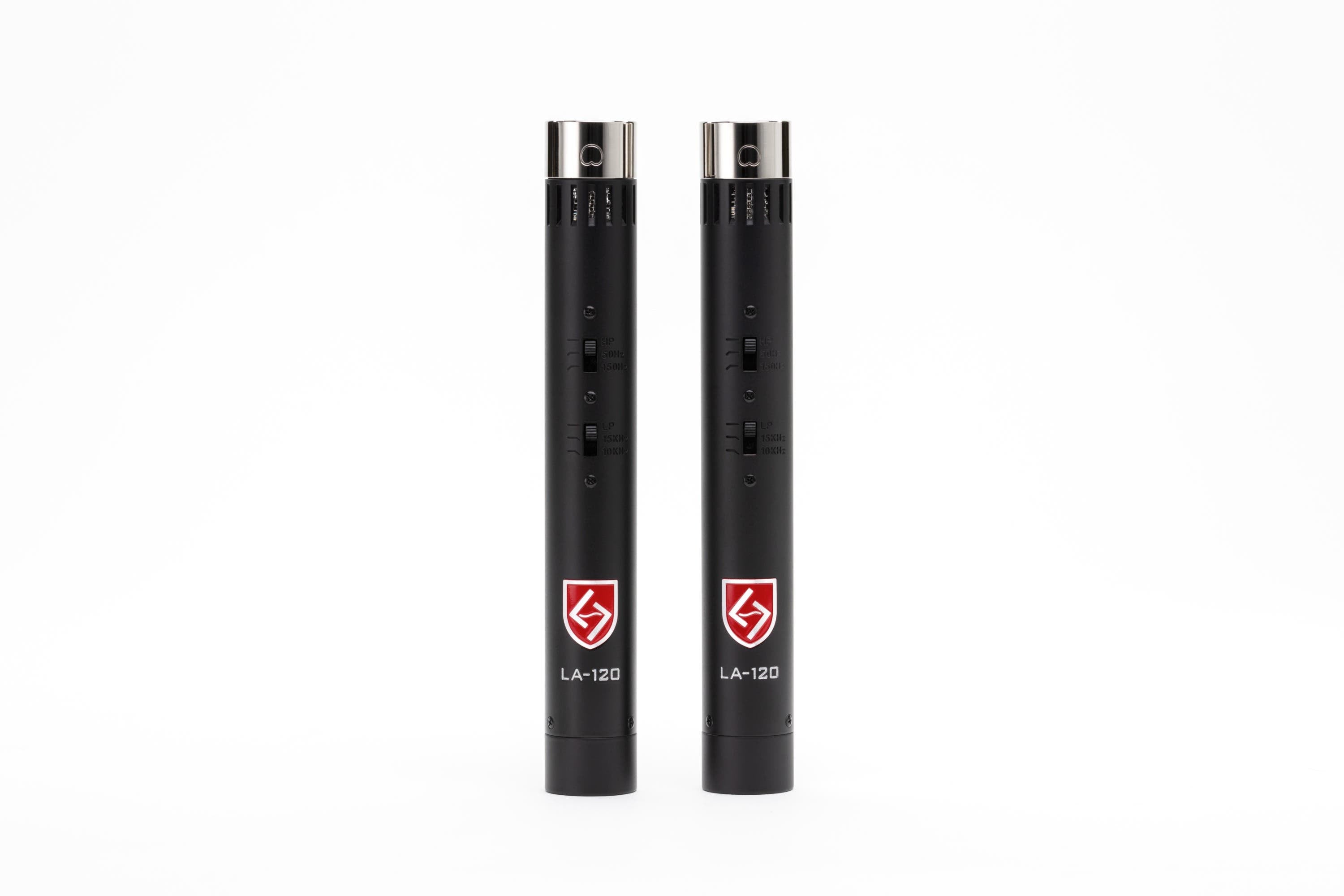 Lauten Audio Black LA-120 V2 Small Diaphragm Condenser Microphone - Pair