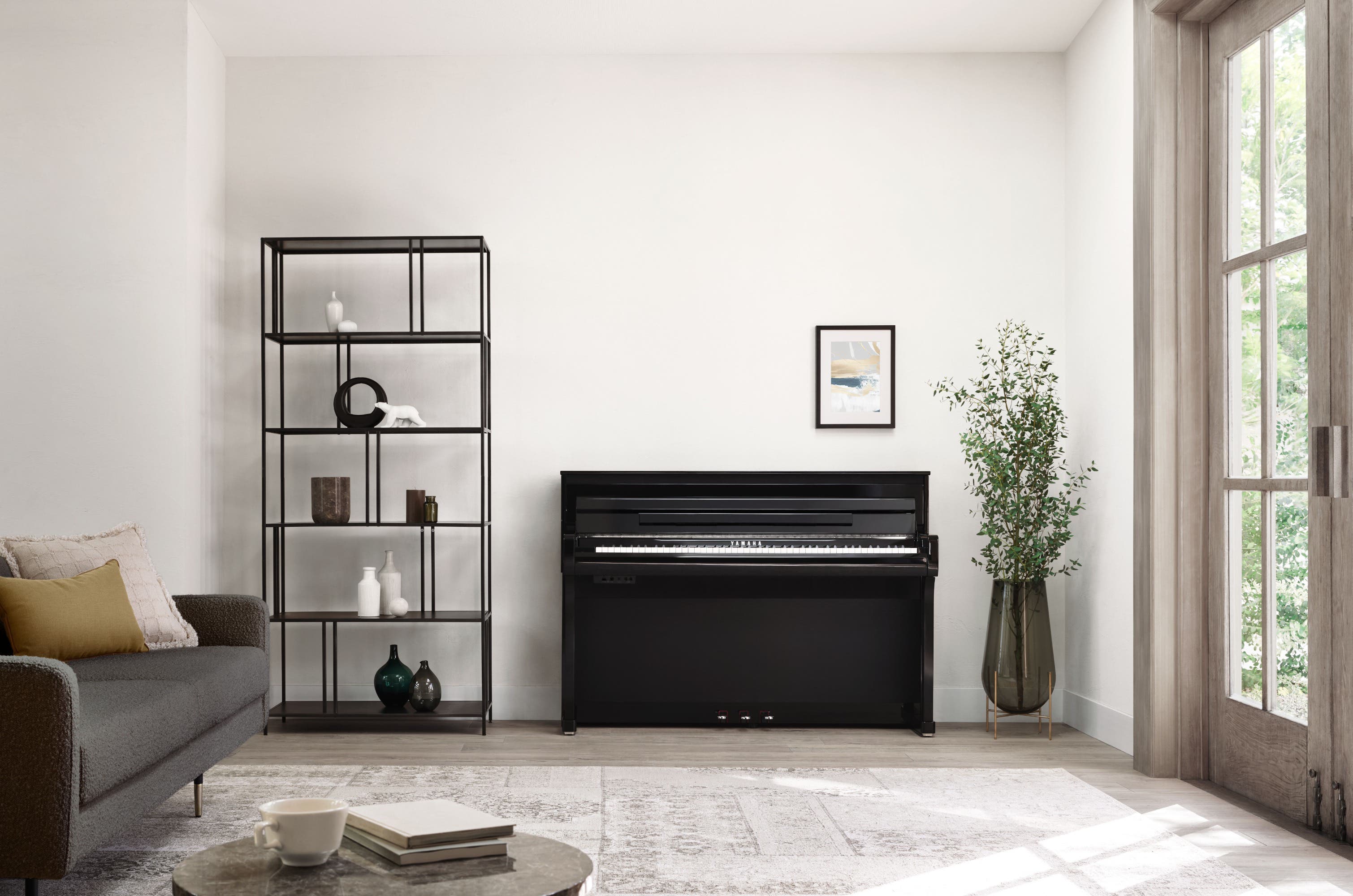 Yamaha CLP885PE Clavinova Digital Piano - Polished Ebony Finish