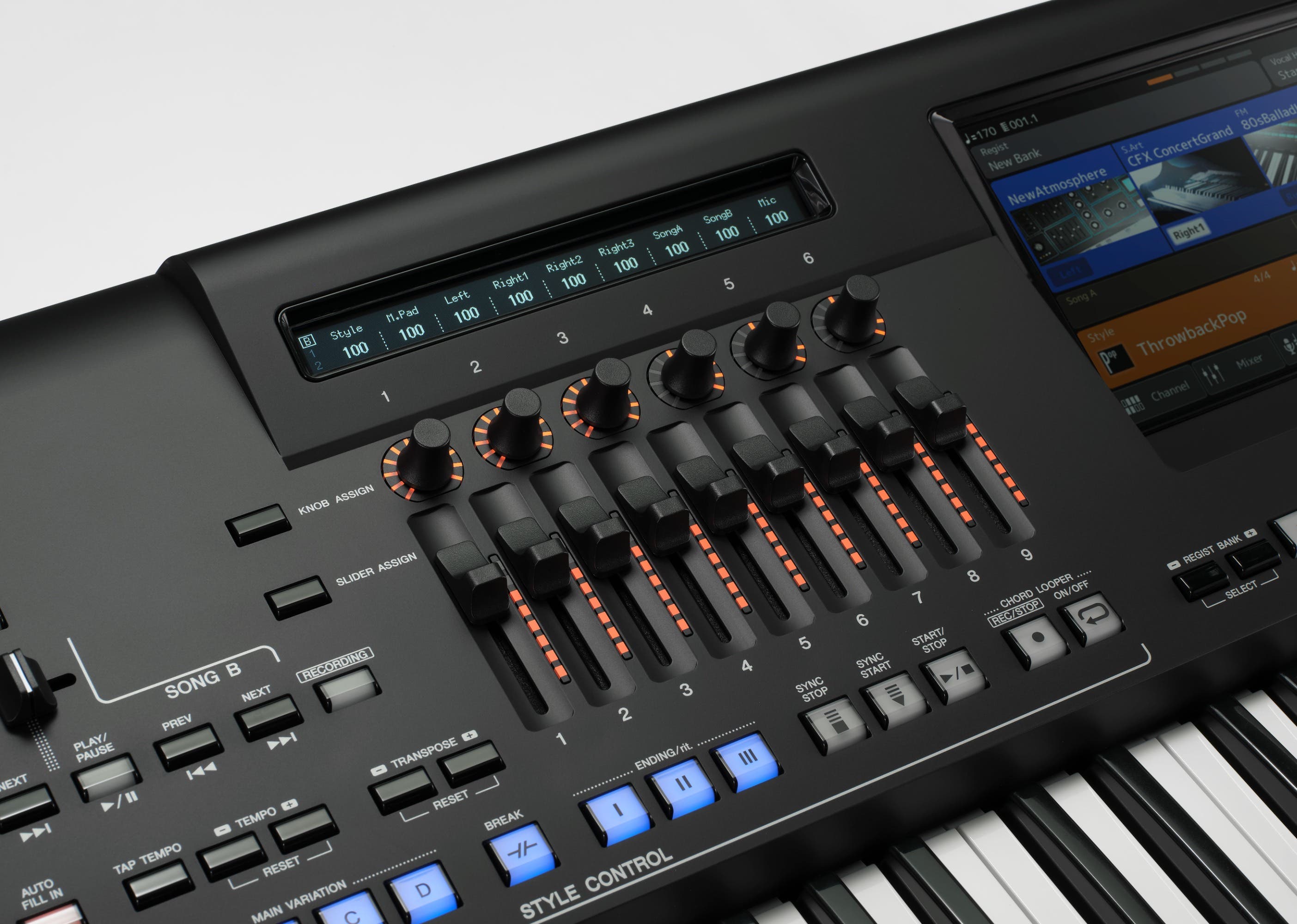 Yamaha GENOS2 76-note Digital Workstation Keyboard