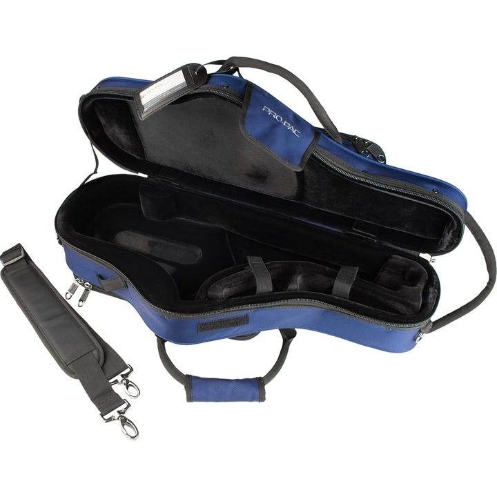 Protec Contoured Alto Saxophone Pro Pac Case - BLUE