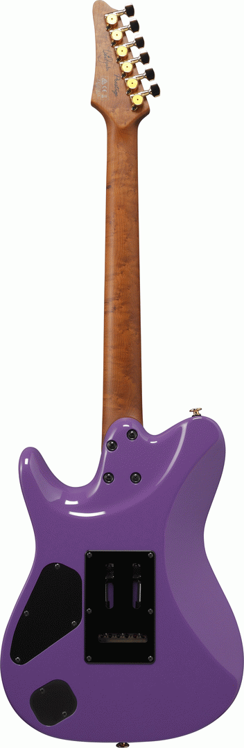Ibanez Lari Basilio LB1 Signature Electric Guitar w/Case - Violet
