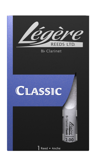 Legere Classic Bb Clarinet Reed - Grade 2.0