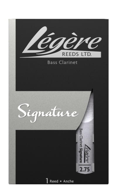 Legere Signature Series Bass Clarinet Reed - Grade 2.75
