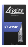 Legere Classic Bass Clarinet Reed - Grade 5