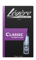 Legere Classic Oboe Reed - European Scrape Med/Hard