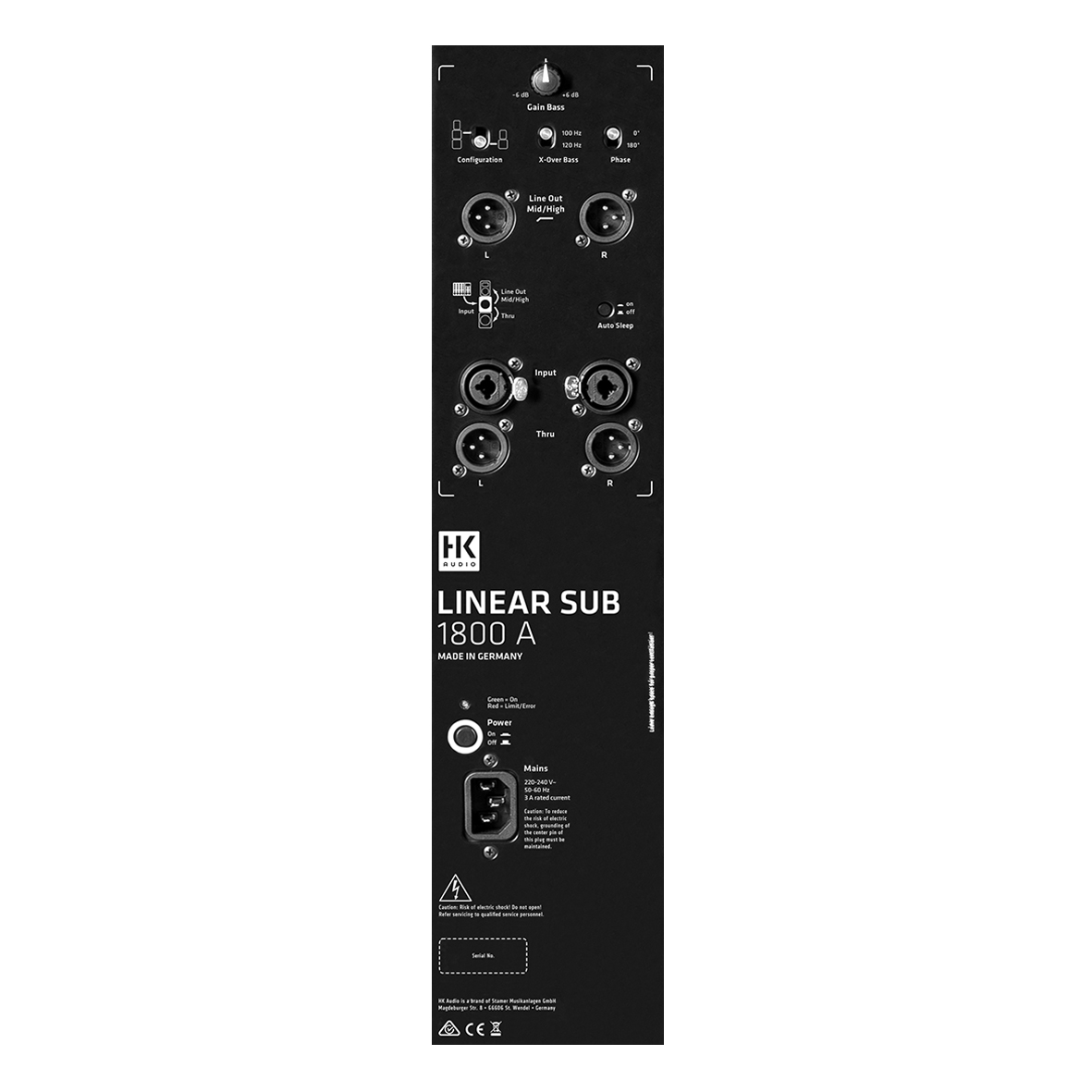 Hk Audio Linear Sub1800A Powered Subwoofer