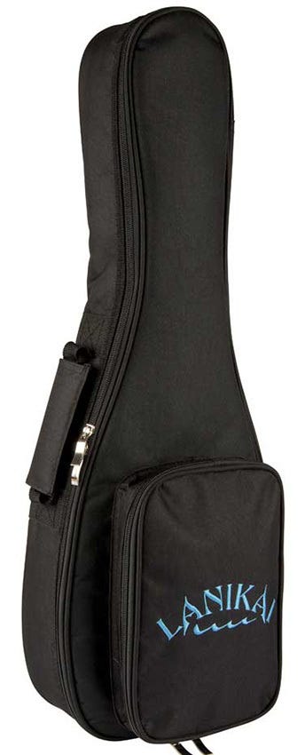Lanikai Solid Spruce Top Series Bass Ukulele w/Bag + Pickup - Natural Satin Finish