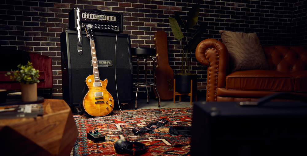 Gibson Kirk Hammett "Greeny" Les Paul Standard - Greeny Burst