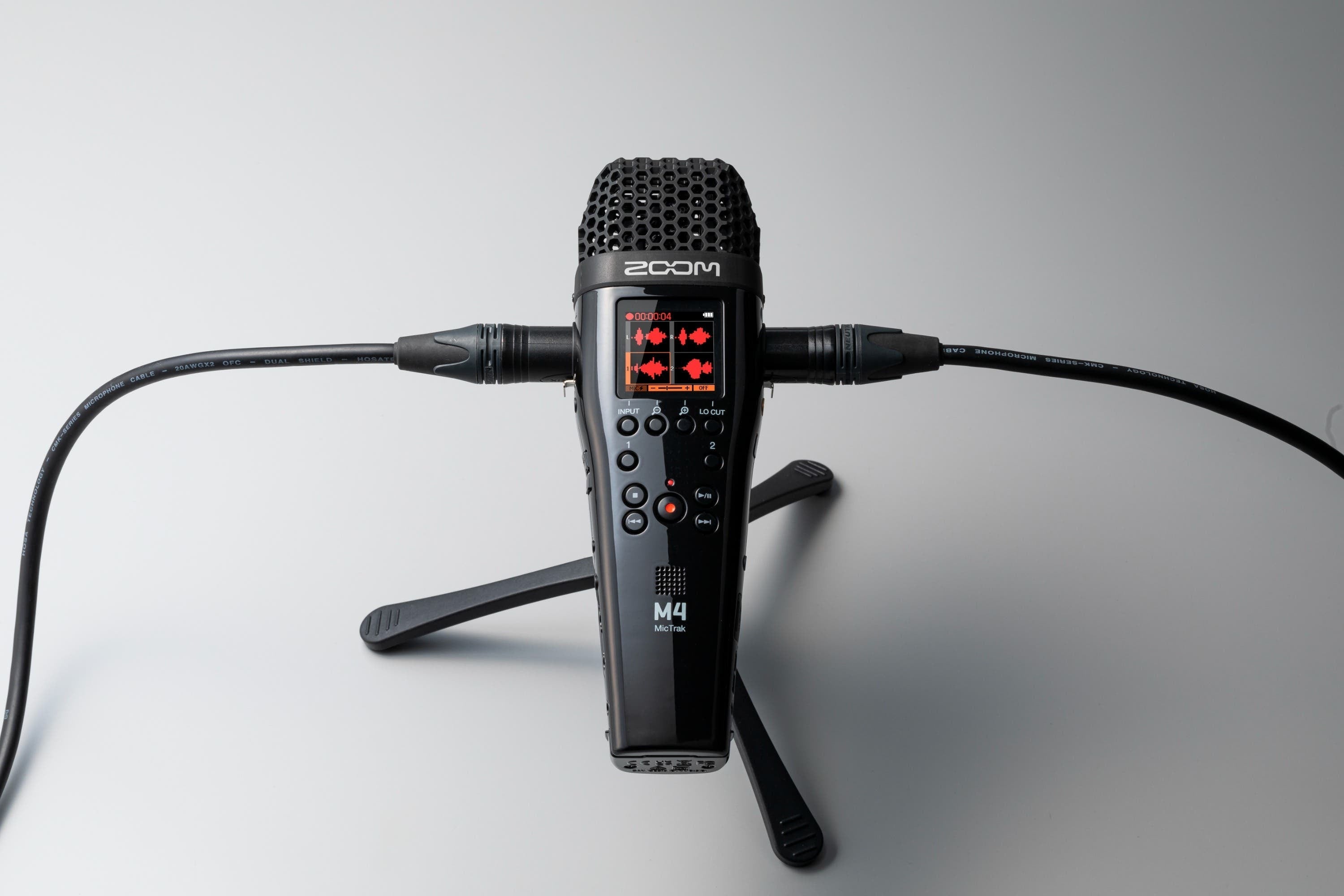 Zoom M4 MicTrak Stereo Portable Recorder w/XLR inputs