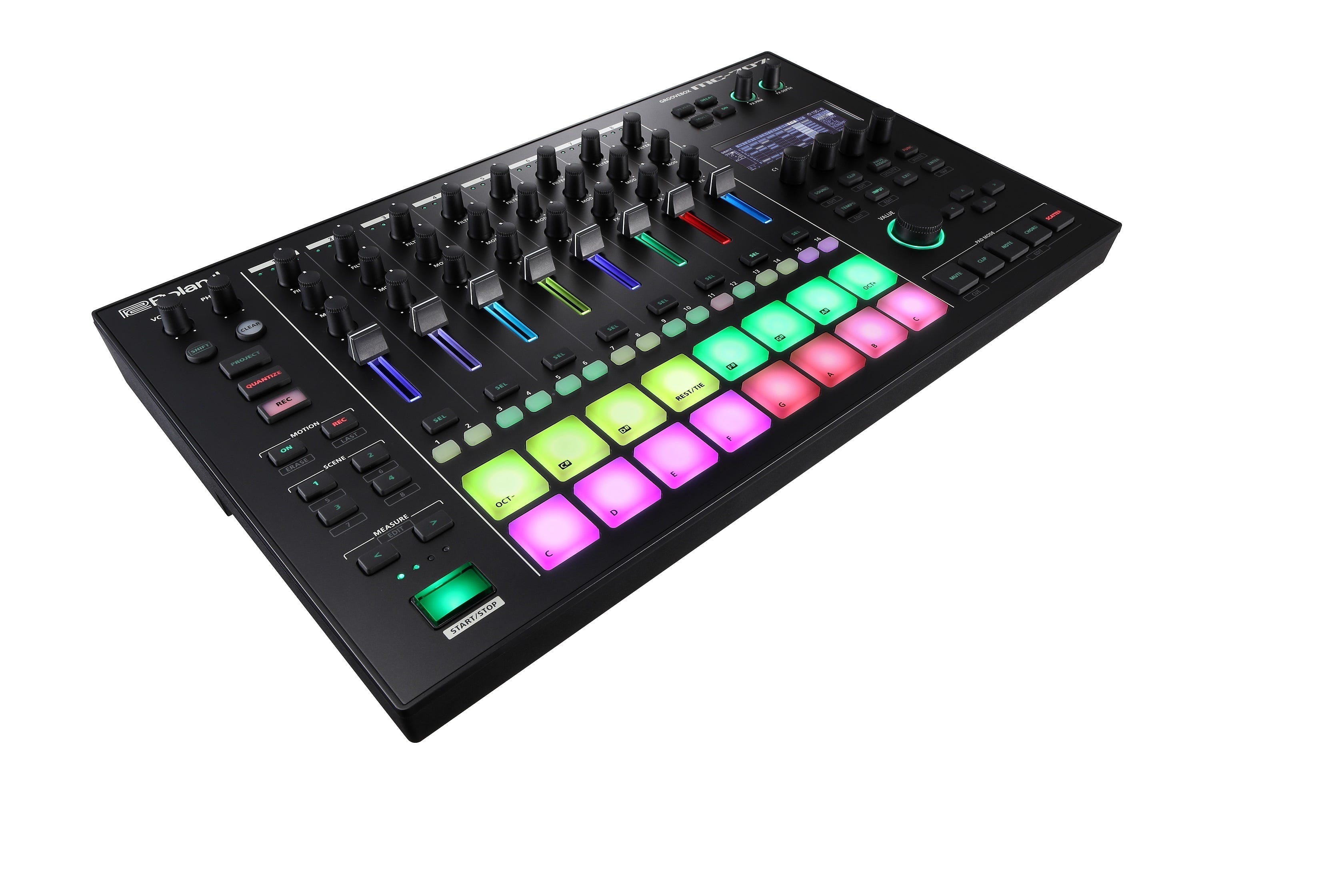 Roland MC-707 Groovebox Live Sequencer/Synth