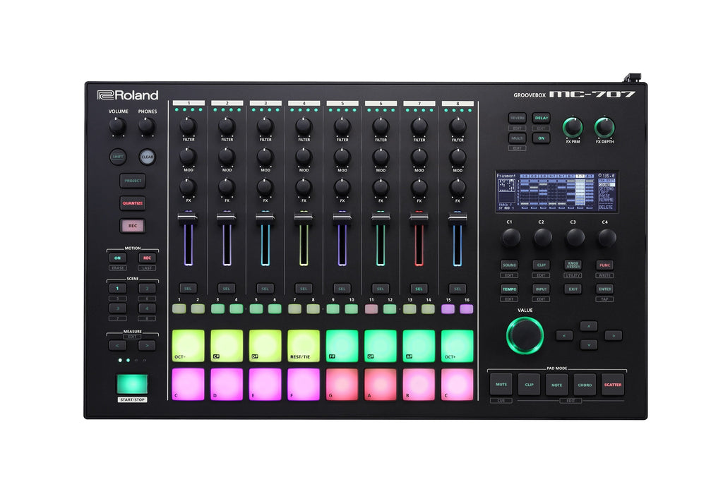 Roland MC-707 Groovebox Live Sequencer/Synth