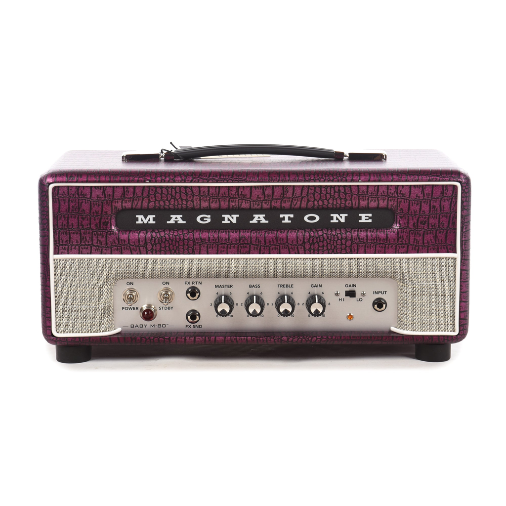 Magnatone Baby M-80 Head - Chrome Grape (Billy Gibbons Collection)