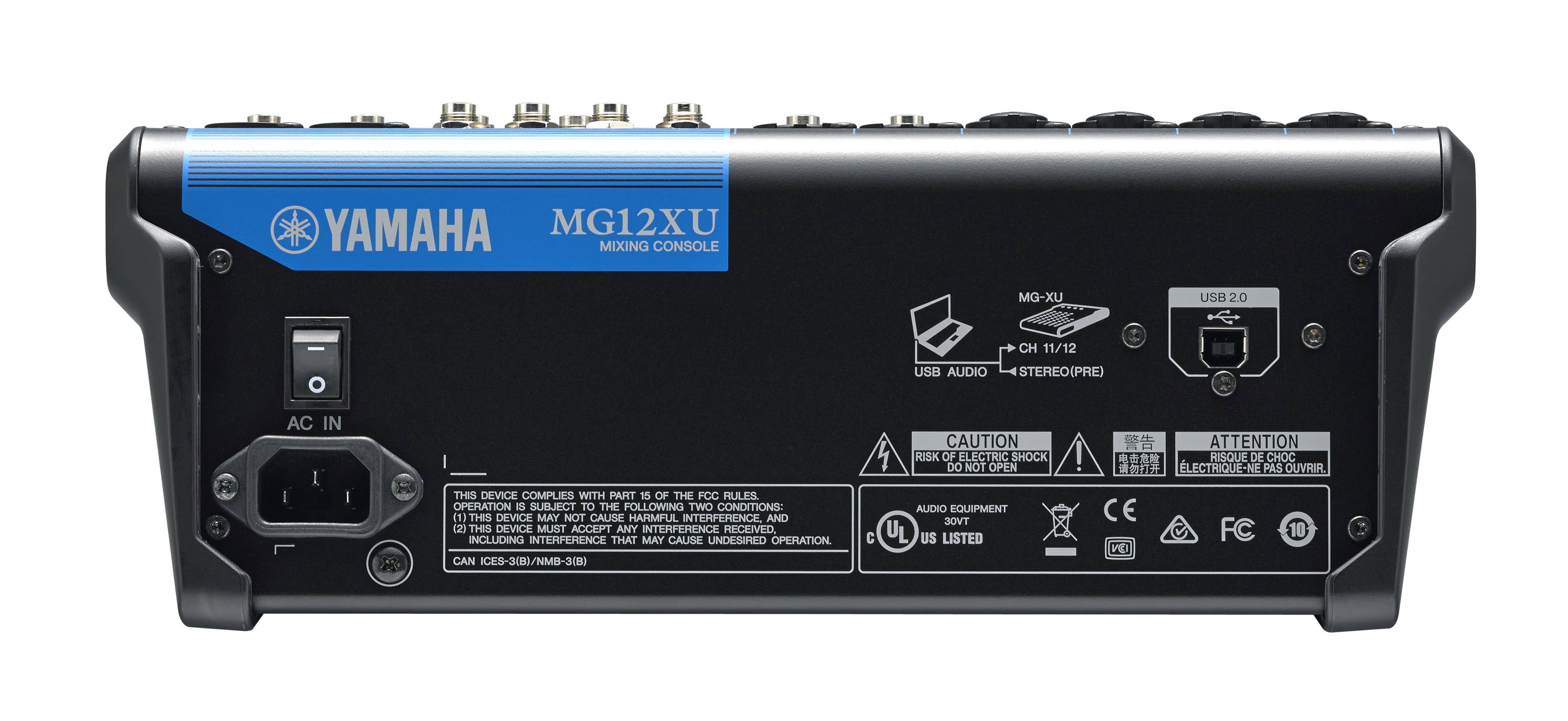 Yamaha MG12XU Mixer w/ Digital FX and USB