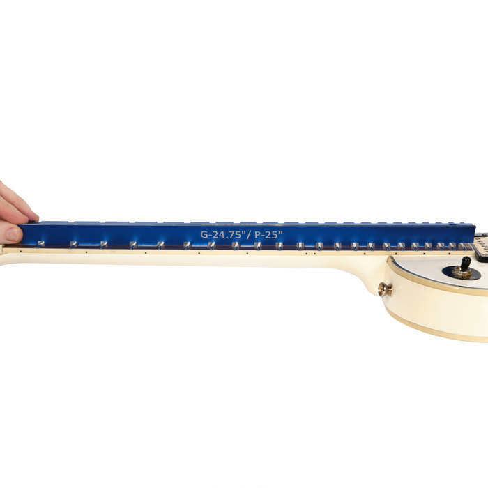 Music Nomad "Tri-Beam" 3 in 1 Dual Notched Straight Edge