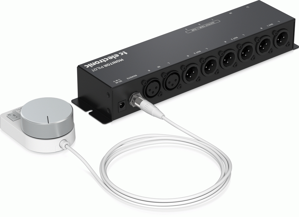 TC Electronic Monitor Pilot Multi-monitor Switching Control Station