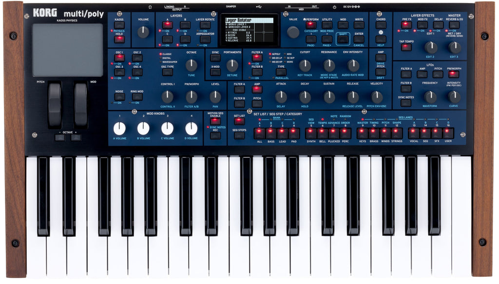 Korg Multi/Poly 37-Note Digital Synthesizer