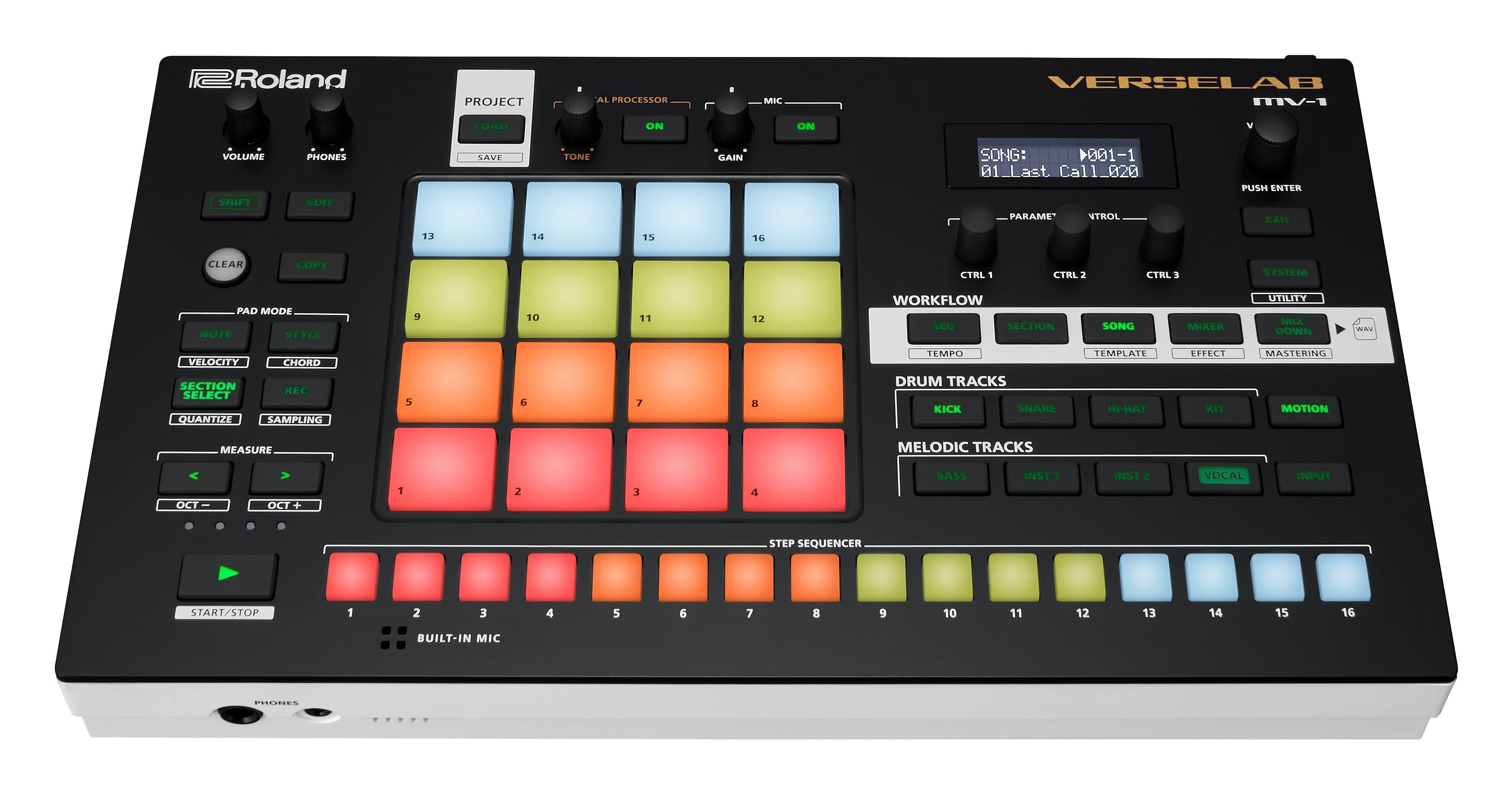 Roland VERSELAB MV-1 Song Production Studio